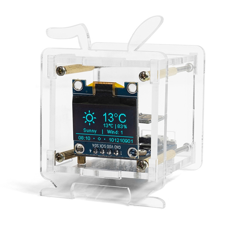 Esp8266 - AAAEL-DIY Esp8266 Mini Kit Orologio Elettronico