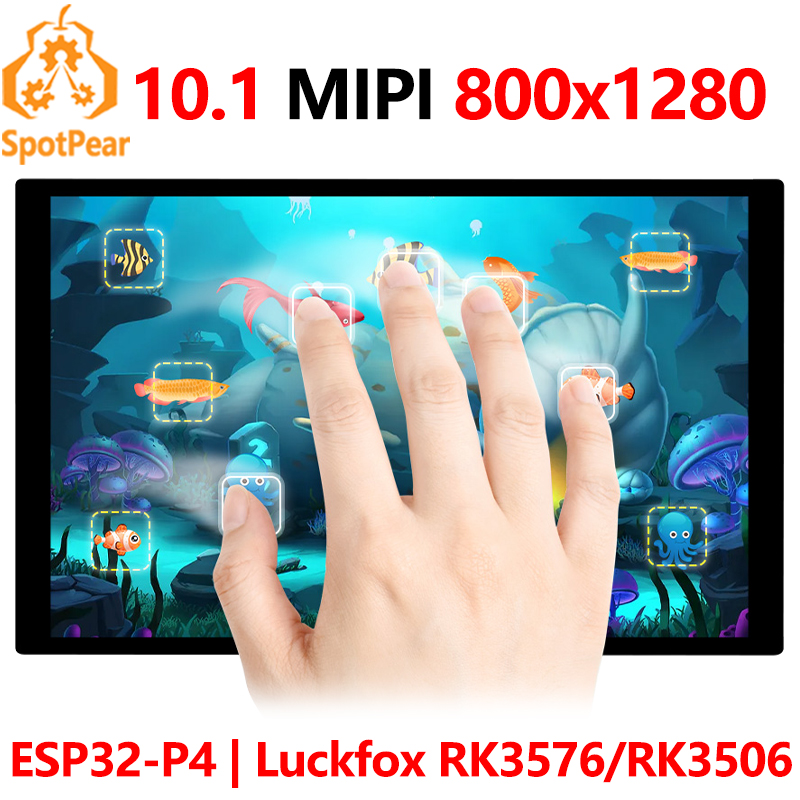 Esp32 P4 - Display touchscreen Raspberry Pi da 10,1