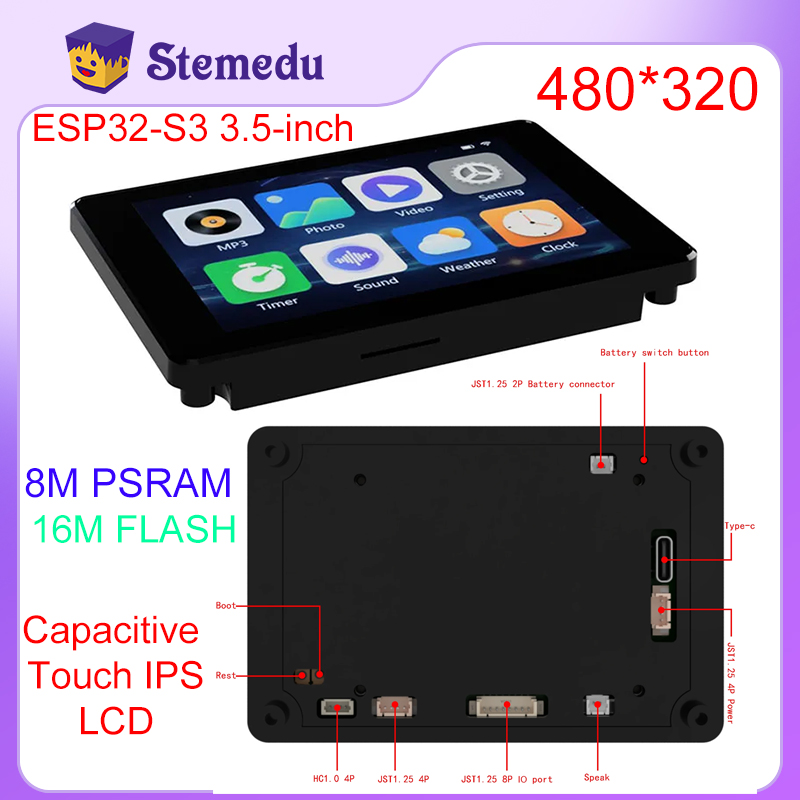 Espressif Esp32 - Mini ESP32-S3 modulo IPS Touch capacitivo