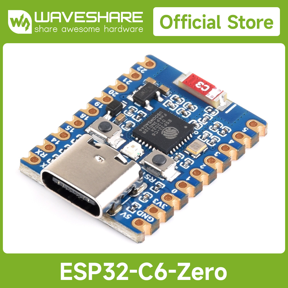 Esp32 C6 - Mini scheda di sviluppo Waveshare ESP32-C6,