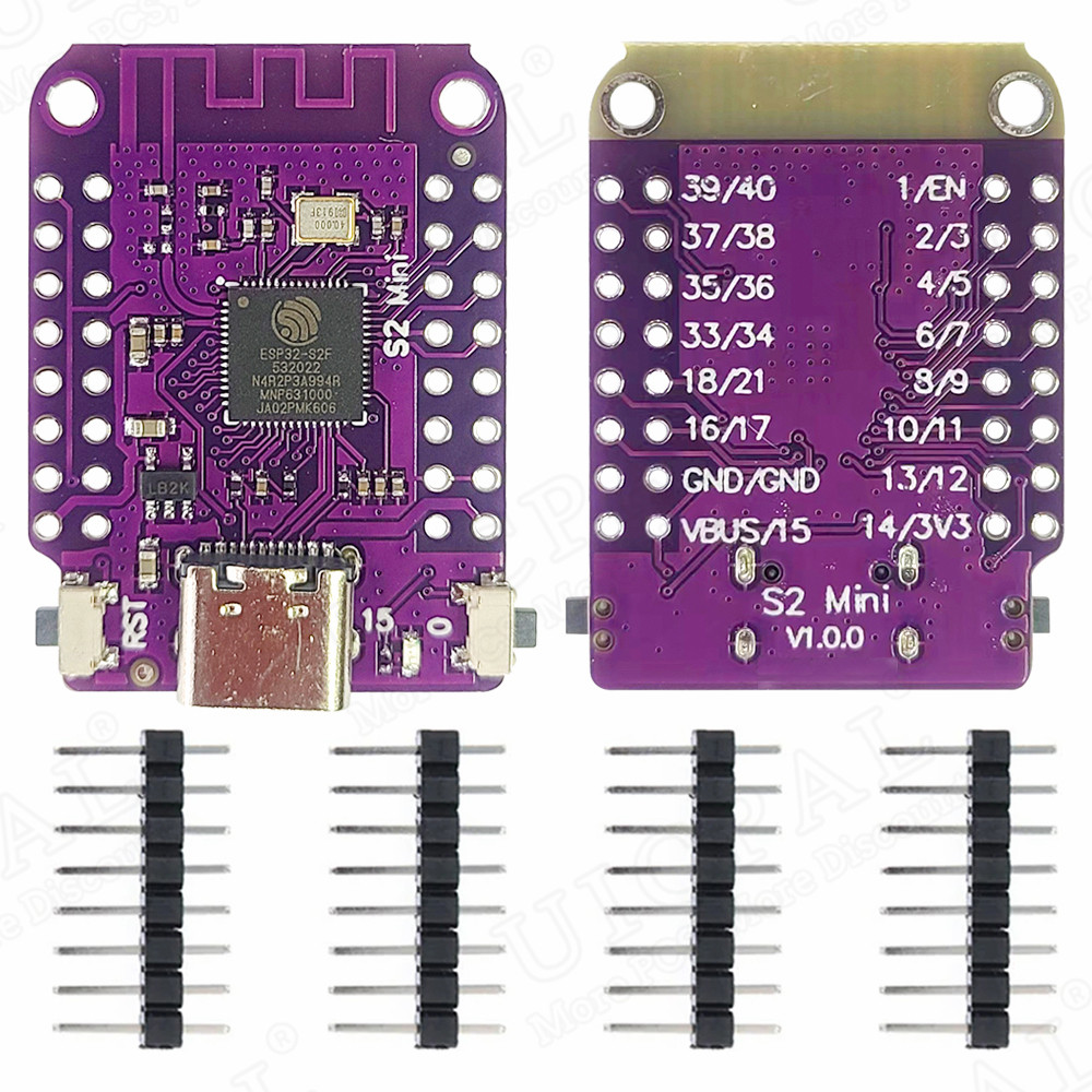 Esp32 S2 - Modulo WIFI ESP32 S2 MINI 2.4G