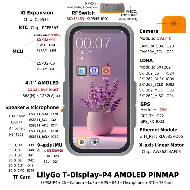 Scheda di Sviluppo Display Lor - Esp32 C6 recensione e prezzo