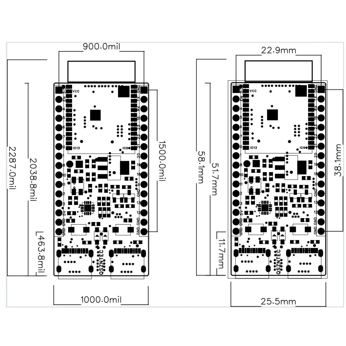 ESP32-C6-DevKitC-1 Scheda cent - Esp32 Devkit recensione e prezzo