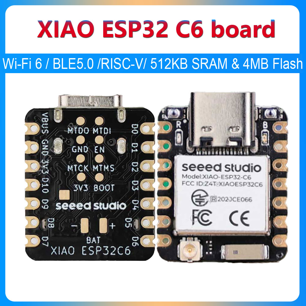 Scheda di Sviluppo XIAO ESP32  - Esp32 C6 recensione e prezzo