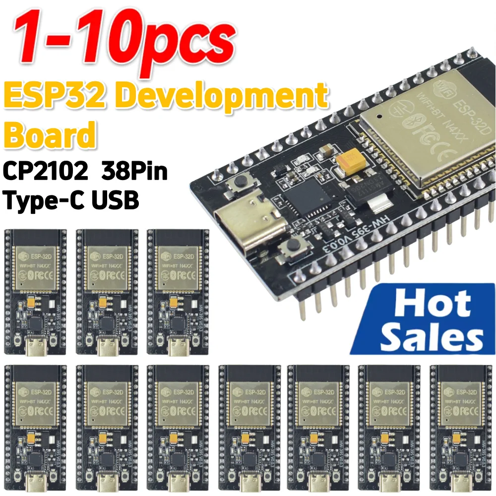 1-10PCS Scheda di sviluppo ESP - Esp32 Wifi Bluetooth Module recensione e prezzo
