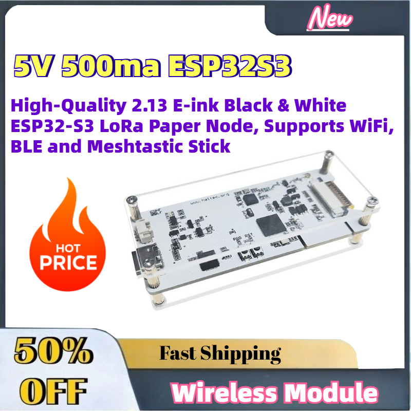 Node E-ink Bianco e Nero ESP32 - Esp32 S2 recensione e prezzo